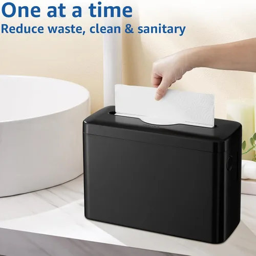 Vista 3 de Dispensador de toallas de papel, soporte triple para toallas de papel, dispensador de toallas de mano, dispensador de toallas de papel comercial