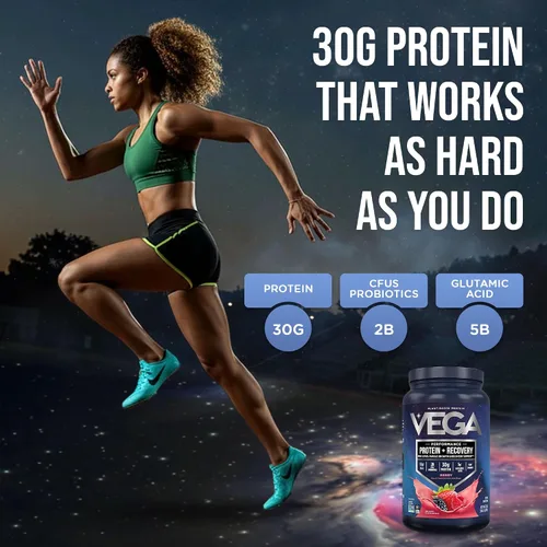 Vista 10 de Proteína en polvo Sport Performance Vega , VEG00854, Berry, 1, 1