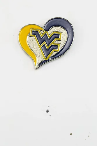 Vista 19 de aminco NCAA - Pin de corazón de remolino unisex