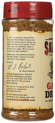 Vista 2 de The Salt Lick BBQ Ajo Dry Rub 12 Oz