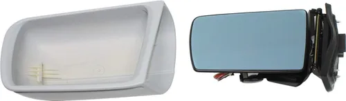 Vista 5 de Kool Vue - Espejo calefactable para el lado del conductor para Mercedes Benz E320 E300 1997-1999 con memoria pintable