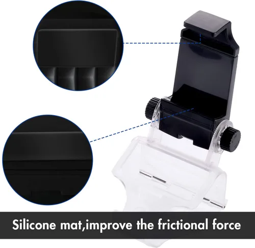 Vista 5 de PS4 Controlador de teléfono Clip, PS4 Slim Pro Controller Grip para Android Smart Phone, Soporte de soporte para juegos de 180 grados