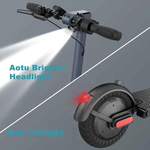 Vista 3 de Caroma Electric Scooters, Electric Scooter Adults, 800W Peak Motor, 25Miles Range&20Mph, Foldable E Scooter, Cruise Control, Dual Braking System,App