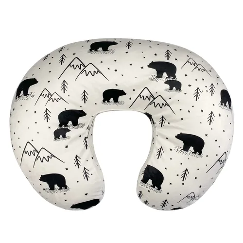 Vista 9 de OWLOWLA Funda de almohada de lactancia, funda de almohada de lactancia para bebé niño y niña (azul bebé)