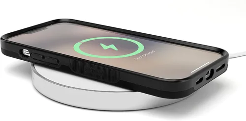 Vista 3 de Casely - Funda para iPhone 13 Pro Max Negro sobre negro Compatible con MagSafe Diseño protector audaz
