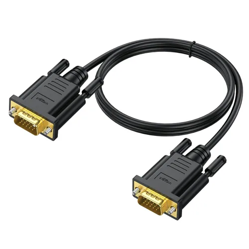 Vista 6 de Cables VGA de 3 pies, cable de monitor de computadora VGA macho a macho, 1080 p a 60 Hz, cable de video Full HD de 15 pines para computadora, PC