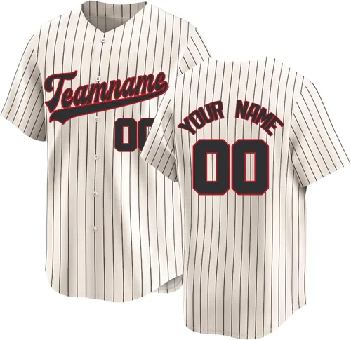 Vista 7 de Camiseta de béisbol personalizada cosida con el nombre del equipo, número de equipo, camisas con logotipo, uniforme deportivo impreso para hombres