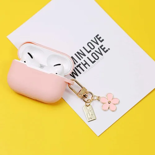 Vista 4 de 4 llaveros de flores lindo bolso llavero personalizado llavero dorado para mujeres niñas coche regalo creativo