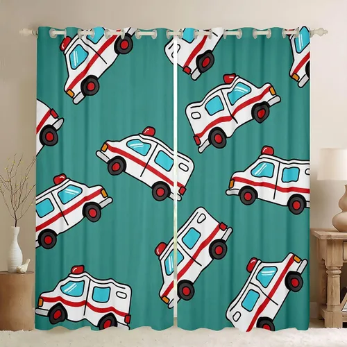 Vista 37 de Feelyou Cortinas opacas con estampado de leopardo para dormitorio, sala de estar, safari, cortinas de oscurecimiento de habitación con purpurina