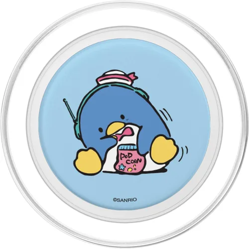 Vista 2 de Sanrio Tuxedosam Snacks and Music PopSockets PopGrip: agarre intercambiable para teléfonos y tabletas PopSockets MagSafe PopGrip para iPhone
