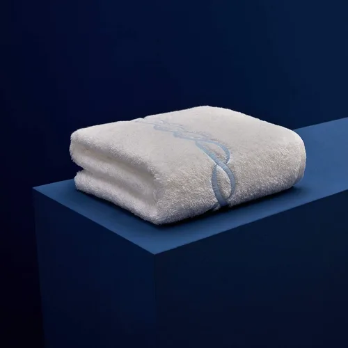 Vista 2 de Superior 1000 Gram - Toalla de baño (algodón egipcio, tamaño grande, 63 x 31, 1 pieza, Azul Cadena)