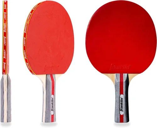 Vista 5 de Franklin Sports Paletas de tenis de mesa - Pala de goma - Pala de ping pong