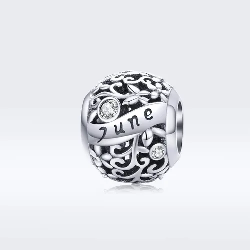 Vista 3 de Abalorio de plata de ley 925 para pulsera Pandora