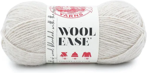 Vista 59 de Lion Brand Yarn, Wool-Ease - Ovillo de punto y ganchillo color rosa, 1