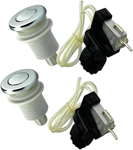 Vista 6 de Stainless Steel Air Switch Button 16A Wet Environment Safe