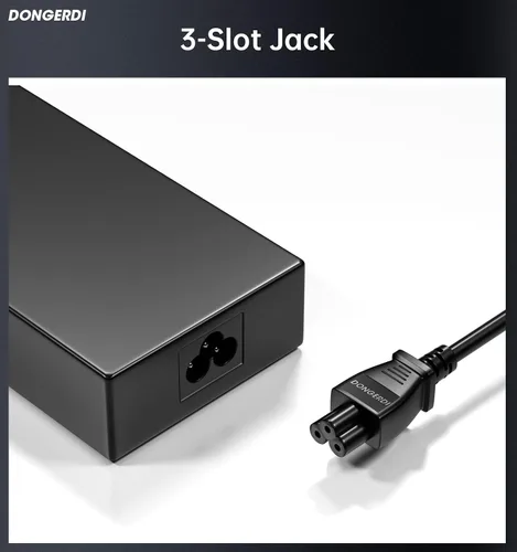 Vista 3 de Cargador de 180 W y 130 W para Dell Dock WD15 WD19 WD19S UD22 WD25 SD25 D6000 D6000S K20A K17 K22A Thunderbolt TB16 TB15 K16A WD22TB4 SD25TB4 WD19TB