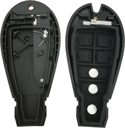 Vista 2 de Reemplazo para llavero remoto de entrada sin llave compatible con Chrysler Town and Country 2008-2015 Dodge Grand Caravan (3 botones)