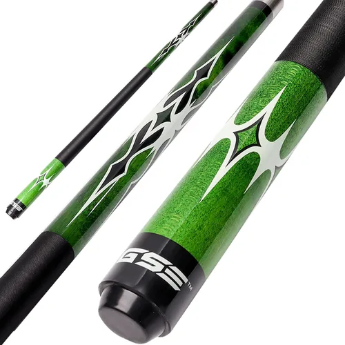 Vista 14 de GSE Games & Sports Expert 58" 2-Piece Canadian Maple Hardwood Billiard Pool Cue Sticks for Men/Women, House or Commercial/Bar Use