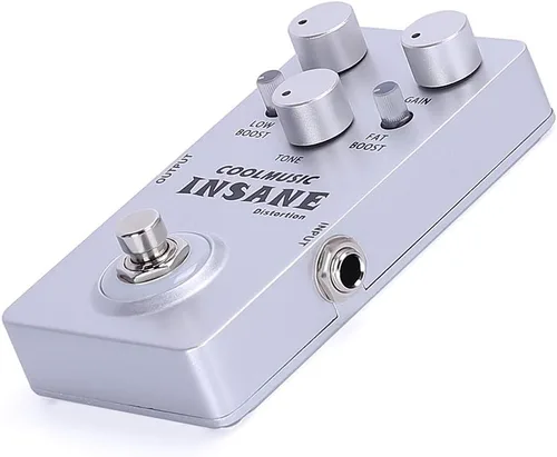 Vista 3 de COOLMUSIC C-DI01 Insane Distortion Pedal de distorsión de bajo para guitarra