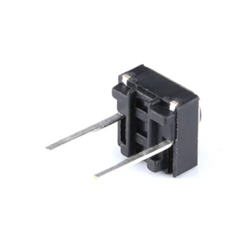 Vista 3 de DAOKI Interruptor de botón táctil de 2 pines DIP 0.236x0.236x0.197 in PCB momentáneo táctil táctil interruptor de botón de 100 Uds