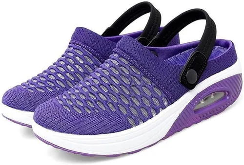 Vista 3 de Zapatos para caminar para mujer, zapatos ortopédicos para caminar para diabéticos