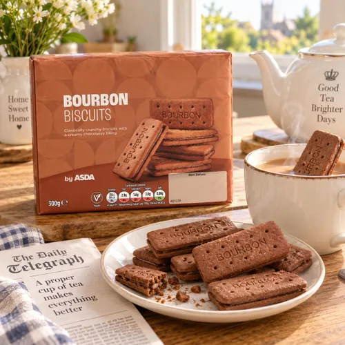 Vista 5 de Asda Galletas Bourbon 10.58 oz
