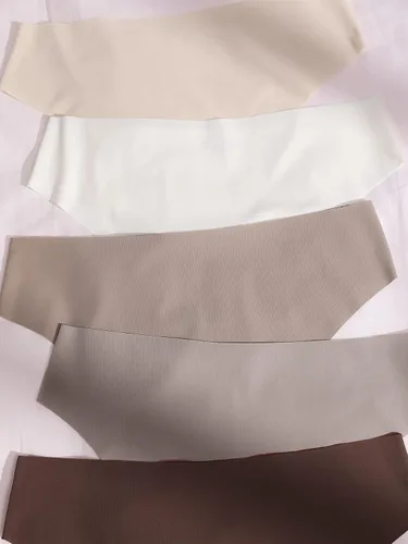 Vista 3 de SHENHE Ropa interior de maternidad para mujer, 5 piezas, sin costuras, no se ve debajo del bulto