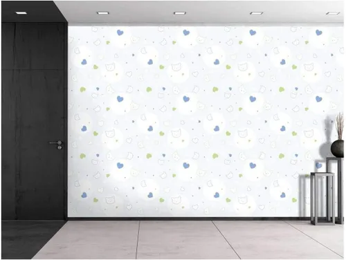 Vista 68 de 45 diseños de papel/mural para pared largo estampado