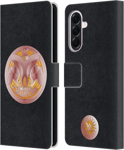 Vista 229 de Head Case Designs Officially Licensed WWE Cruiserweight Champion Title Belts Leather Wallet Case Compatible with Samsung Galaxy A07 4G Campeón