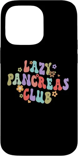 Vista 21 de iPhone 16 Lazy Pancreas Club Diabetes Awareness Month T1D Diabetic Case