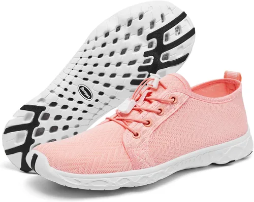Vista 5 de Racqua Zapatos de agua de malla transpirable para mujeres y hombres