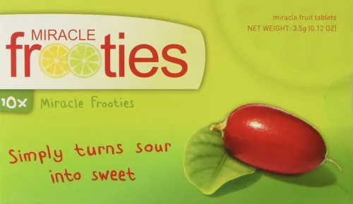 Vista 9 de Miracle Frooties, Tableta grande de bayas milagrosas, fruta milagrosa cultivada 100% natural, se vuelve agridulce, cambia las papilas gustativas