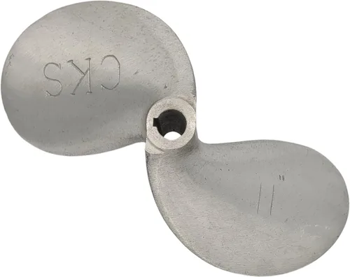 Vista 11 de SANAR Aluminum Propeller for Longtail Mud Motor Long Tail Boat - Keyed Tapered Shaft