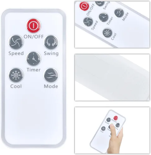 Vista 2 de Nuevo control remoto de repuesto para enfriador de aire evaporativo COSTWAY
