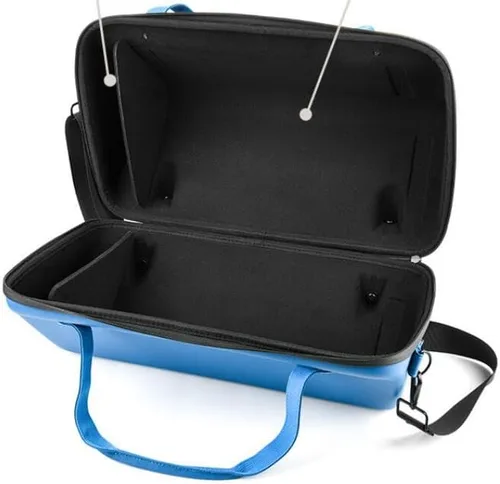 Vista 5 de Coyktonty Funda de transporte para Logitech Ultimate Ears Hyperboom altavoz, bolsa de almacenamiento de EVA, impermeable, estéreo, funda protectora