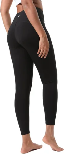 Vista 3 de ImUGA Leggings con forro polar para mujer, con bolsillos, cintura alta, pantalones térmicos de yoga para mujer, leggings de entrenamiento de invierno