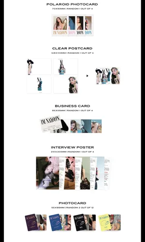 Vista 7 de TWICE NAYEON IM NAYEON 1st Mini Album ( YEON Ver. +FOLDED POSTER(FIRST PRESS ONLY)+STORE GIFT CARD ) K-POP SEALED