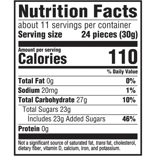 Vista 2 de SOUR PATCH KIDS Bites Soft & Chewy Candy, caramelos a granel, 12 bolsas de 12 oz