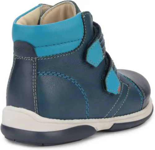 Vista 2 de Memo Alex - Botas de piel ortopédicas correctivas para niños (niños pequeños)