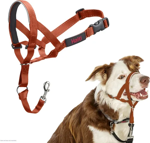Vista 21 de Collar Halti - Detén a tu perro de tirar de la correa. Ajustable, reflectante y ligero, con banda nasal acolchada. Collar anti-tirón de Negro