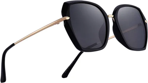 Vista 5 de Lentes de sol polarizados para mujer, con protección UV400, anteojos de moda