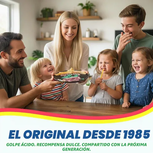 Vista 9 de Sour Power Premium Sorbetes de caramelo surtidos – Los caramelos de pajitas agrias originales desde 1985 – 50 g (Paquete de 6) – Vegano,