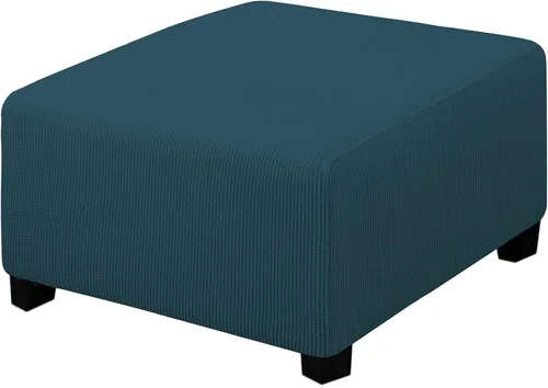 Vista 135 de Easy-Going Funda Elástica para Otomana Taburete de Almacenamiento Plegable Protector de Muebles Funda Rectangular Suave con Parte Inferior Elástica