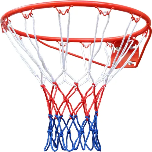 Vista 9 de Geta de aro de baloncesto de 18 pulgadas, red de aro de repuesto para borde de baloncesto para interior y exterior