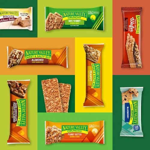 Vista 6 de Nature Valley Sándwiches de galletas, mantequilla de almendras, 5 unidades, 6.75 onzas (paquete de 12)