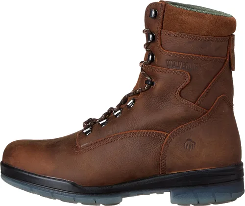 Vista 6 de Wolverine Botas de trabajo Durashock de alto rendimiento para hombre de 8 pulgadas, Marrón, 16-Jul