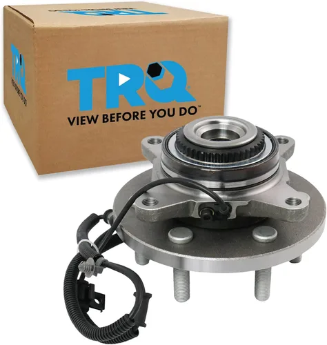 Vista 145 de TRQ Cojinete de rueda lateral del pasajero trasero y conjunto de cubo compatible con Ram ProMaster 1500 ProMaster 2500 ProMaster 3500 2014-2023