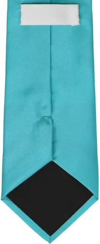 Vista 47 de tiemart Corbata de color sólido para hombre Longitud estándar