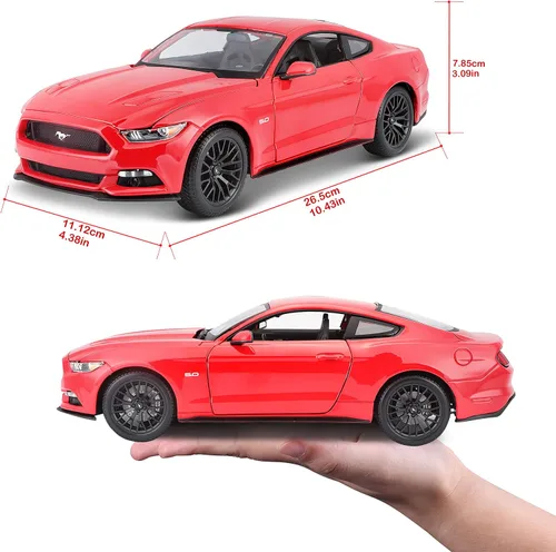 Vista 6 de Maisto 531197 - auto a escala 1:18 Ford Mustang '15 Spielzeug