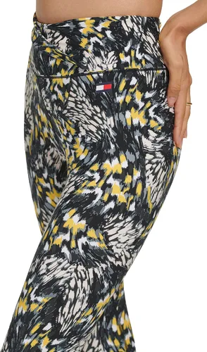 Vista 4 de Tommy Hilfiger Leggings de compresión con bolsillos interiores para mujer